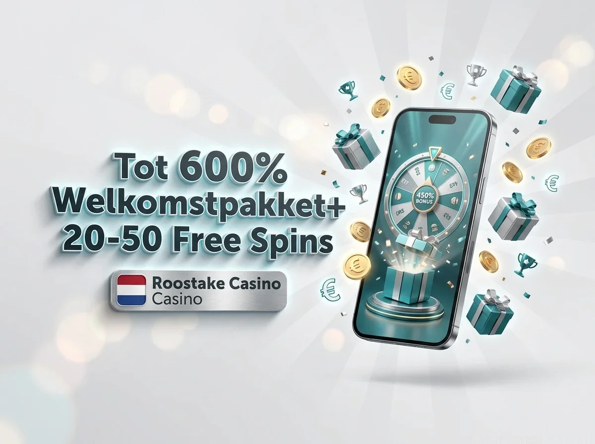 Tot 600% Welkomstpakket+ 20-50 Free Spins